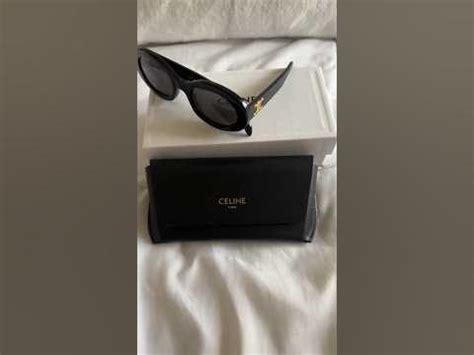 celine sunglasses unboxing|Celine Sunglasses Unboxing & Try On: First Impression! .